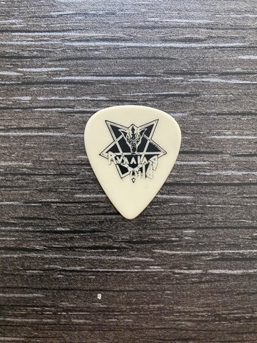 Running wild old guitar pick - running,