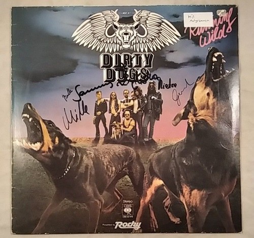 Running wild vinyl record - running,