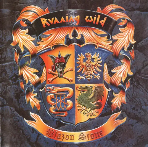 Running wild blazon - running, stone