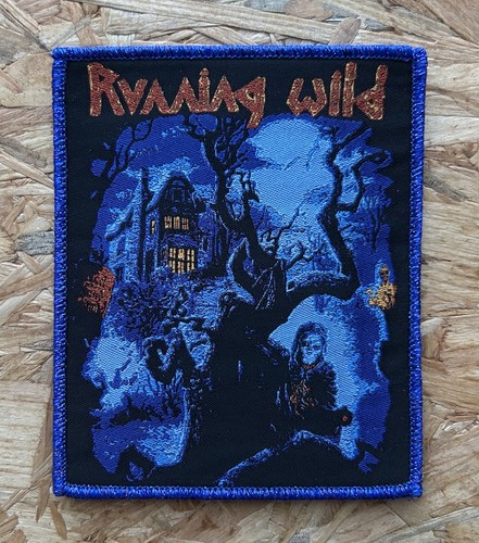 Running wild patch aufnäher - running,
