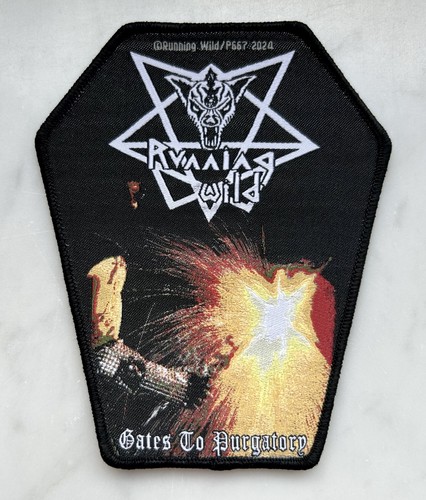 Running wild patch - running, aufnäher