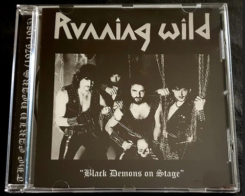 Running wild black demons - running,
